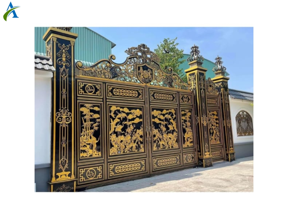 CỔNG NHÔM ĐÚC CND08