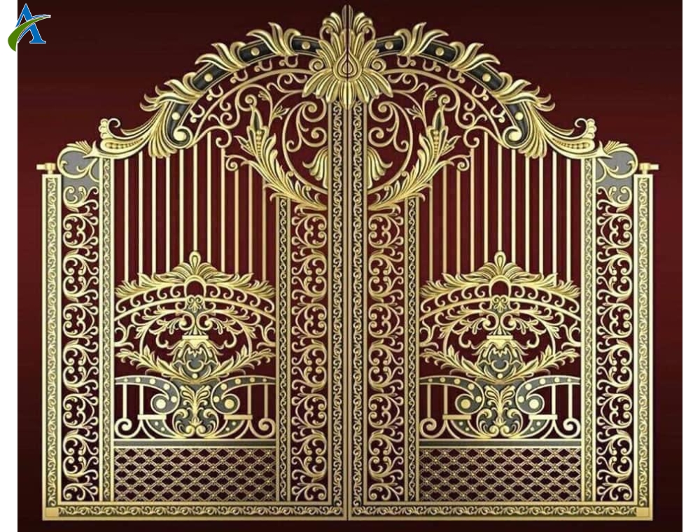 CỔNG NHÔM ĐÚC 6