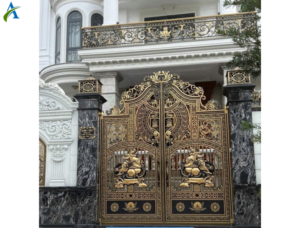 CỔNG NHÔM ĐÚC CND027