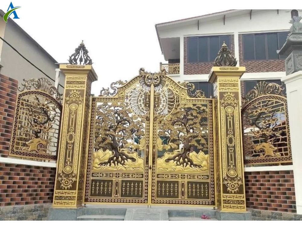 CỔNG NHÔM ĐÚC CND031