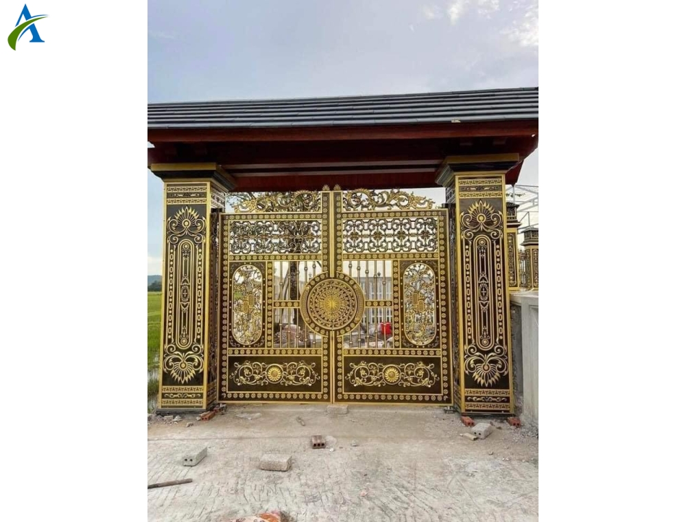 CỔNG NHÔM ĐÚC CND040