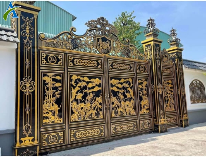 CỔNG NHÔM ĐÚC CND08