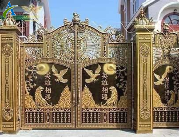 CỔNG NHÔM ĐÚC CND042